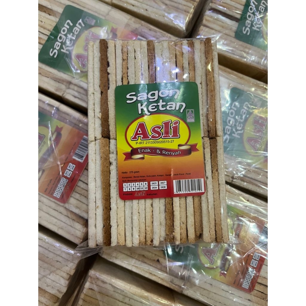 KUE SAGON KETAN ASLI KHAS KEBUMEN