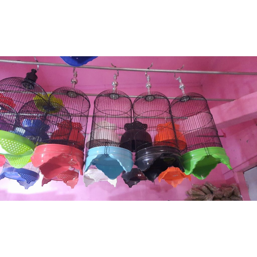 Sangkar burung ring 29 tebok pvc