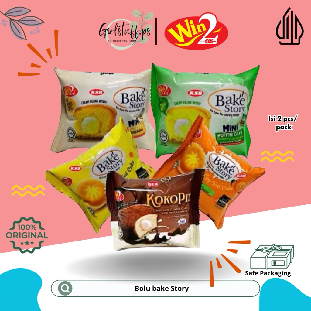 

[ECER] WIN2 WIN WIN BAKE STORY MUFFIN WITH CREAM CAKE BPOM HALAL