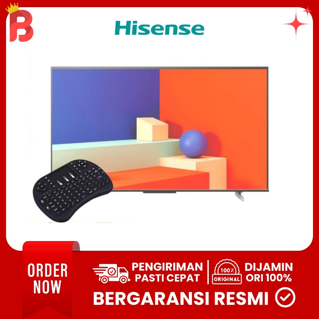 HISENSE 58A6100K LED TV 58 INCH 4K SMART TV VIDAA 58A6100