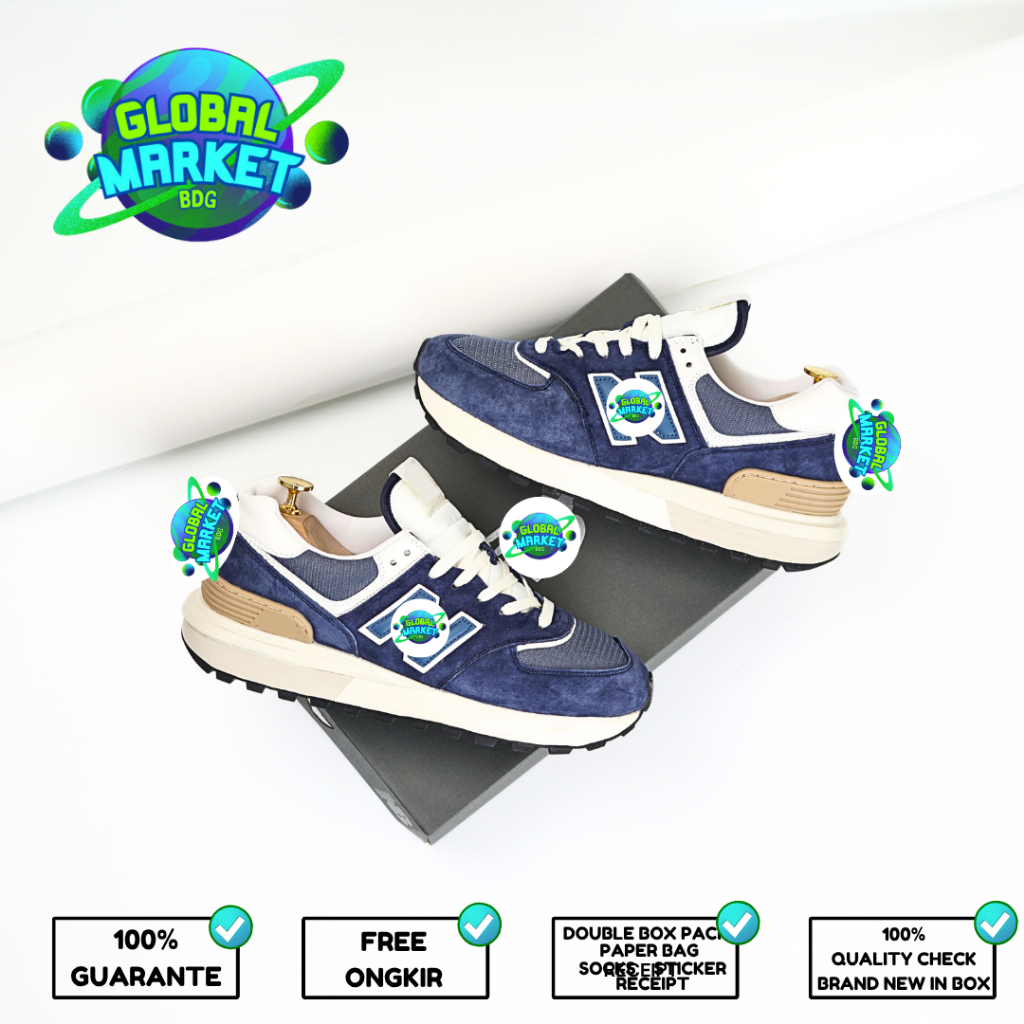 Sneakers 574 Legacy Navy 100% BNIB