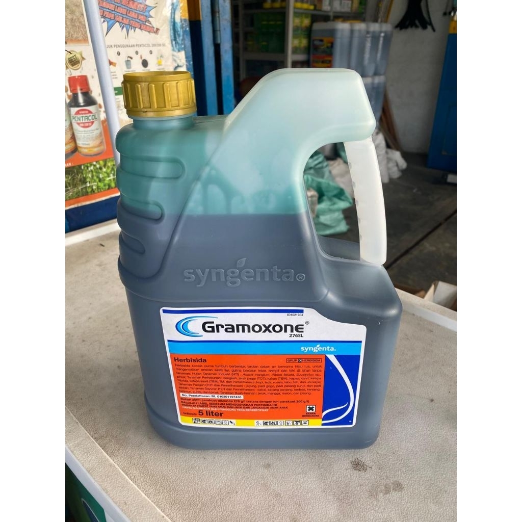 Herbisida Gramoxone 5 Liter Parakuat Diklorida Syngenta