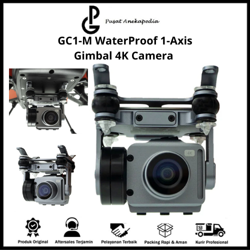 GC1-M WaterProof 1-Axis Gimbal 4K Camera for Fisherman MAX(FD2)/FD3 Advanced Drone - Axis Gimbal 4K 