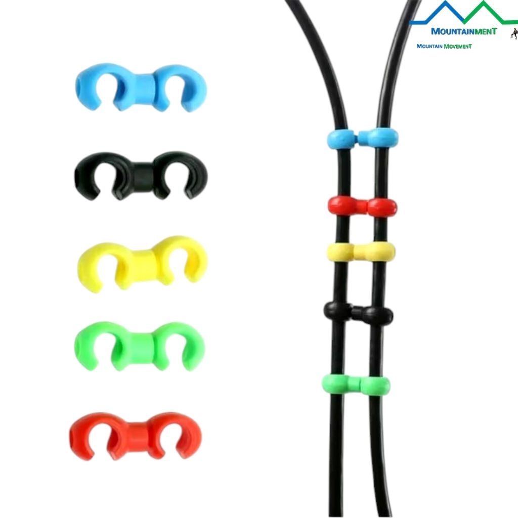 S Clips Bike Klip Kabel Sepeda Shifter Rem Housing Klem Penjepit MTB