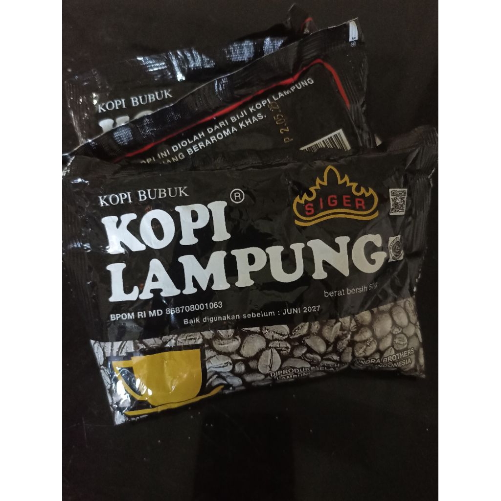 

Kopi lampung 50g