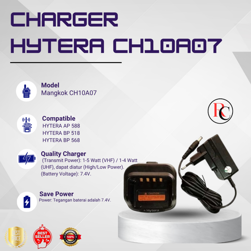 CHARGER HT HYTERA AP 588 ORIGINAL CHARGER BATERAI HT HYTERA AP588 ORI 100% HYTERA AP 588