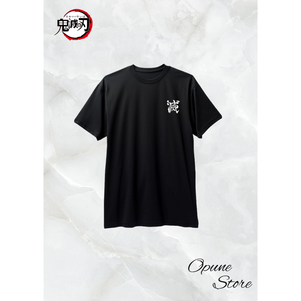 [OP] T-Shirt - Kaos Demon Slayer - Demon Slayer Corps Symbol