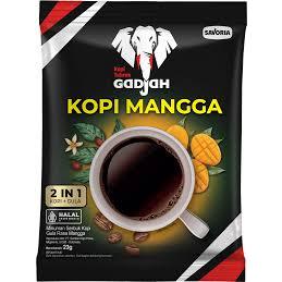 

Kopi Gadjah Rasa Mangga Renceng isi 10 sachet x 23 gram
