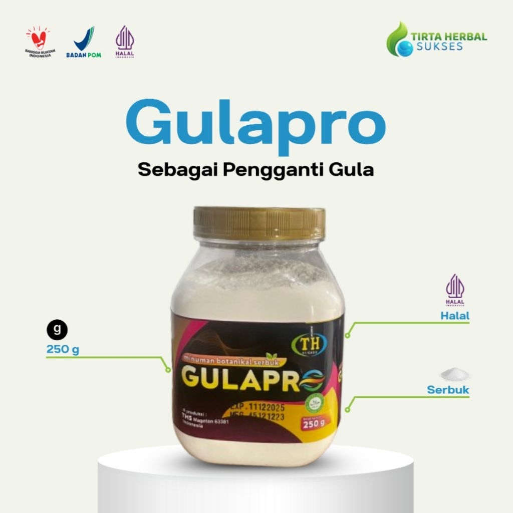 

Gula Pro 250gram Probiotik Bio TH