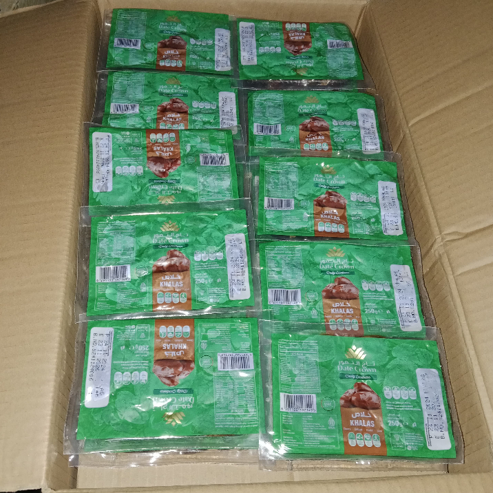 

kurma press date vrown 250gr isi 40