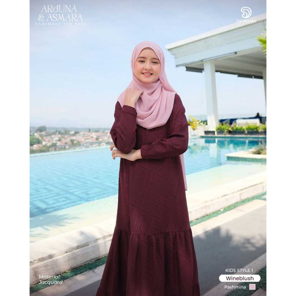 ARJUNA ASMARA KIDS SET KHIMAR