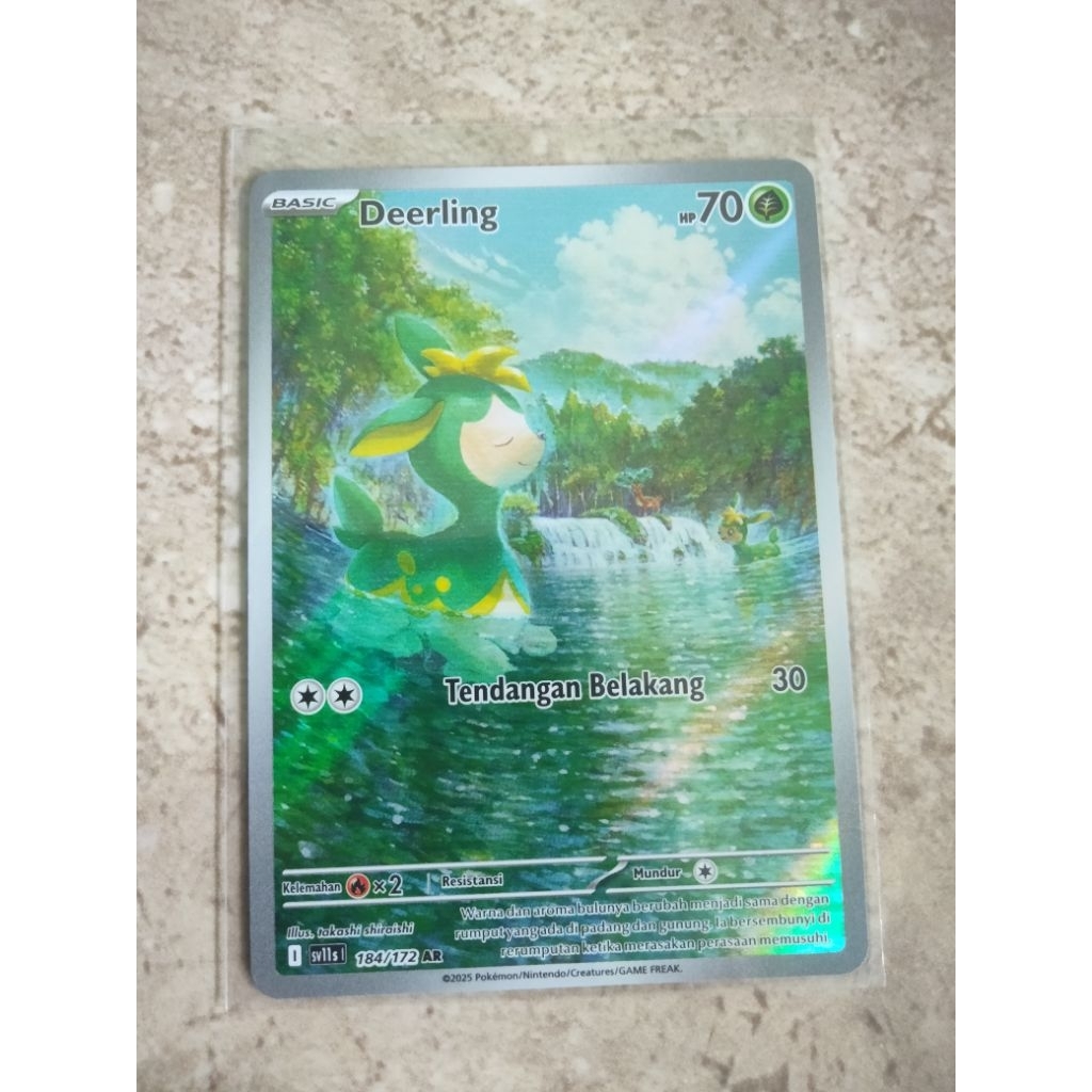 Deerling AR Hitam dan Putih