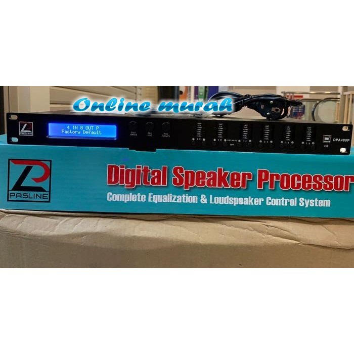 Speaker Management Pasline DPA-480 DPA480 DPA 480P DLMS Original