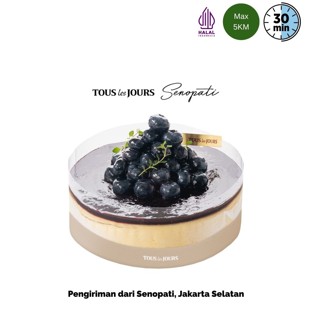 

TOUS les JOURS - Blueberry Cheese Cake
