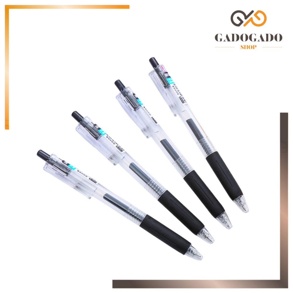 

GGS Pena Gel Simple / Pena Polos Mechanical Stationary Alat Tulis Sekolah Kantor / Pulpen / Pena Mekanik Cetekan Y3439