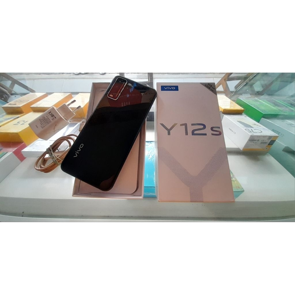 [AzamMediaPonsel] VIVO Y12s Ram 3/32GB SECOND Fullset ORI