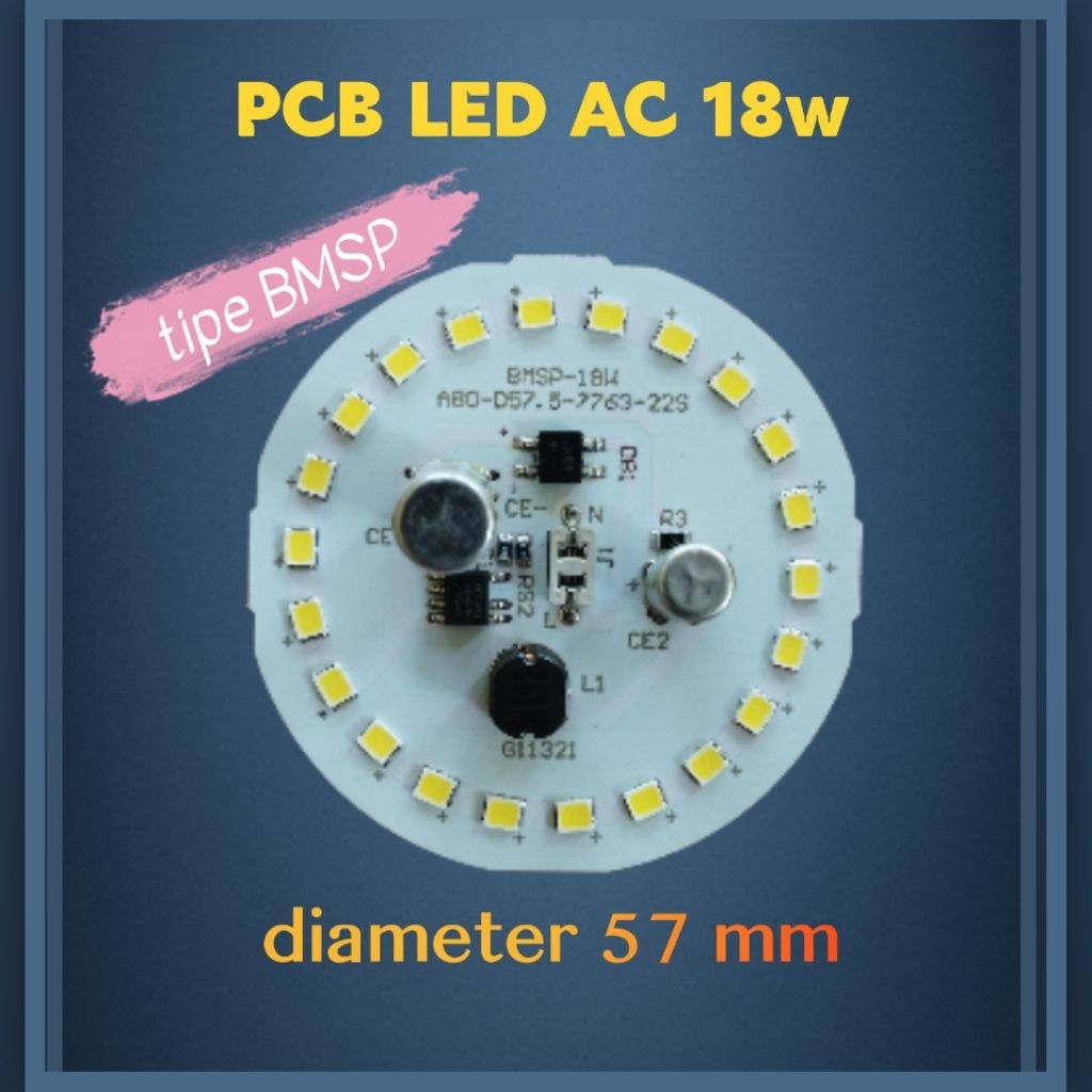 PCB LED AC 18w (BMSP)