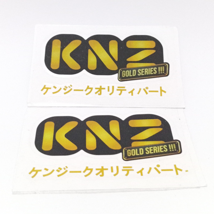 

STICKER KNZ (GOLD SERIES) STICKER PROMO KNZ GOLD