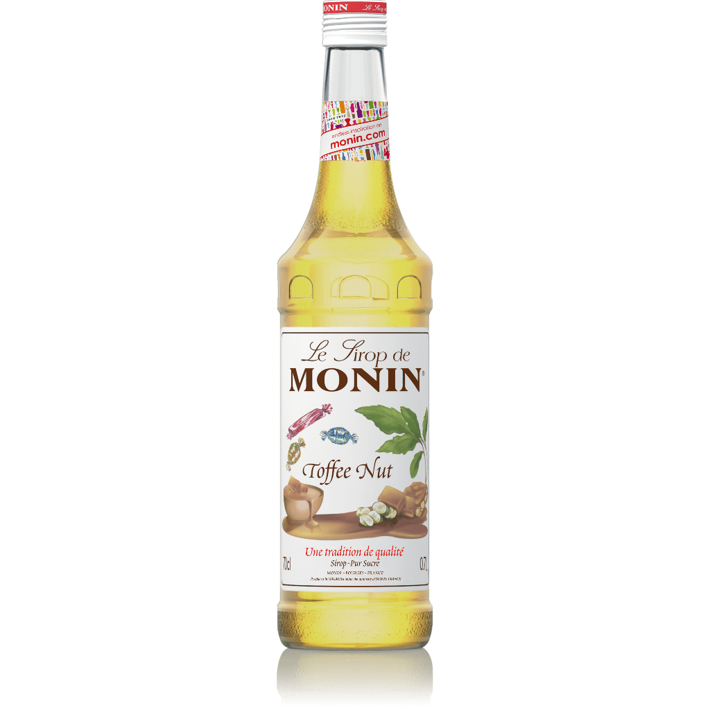 

Monin Toffee Nut Syrup 700 mL | Kacang Macadamia Caramel Sirup 700ML