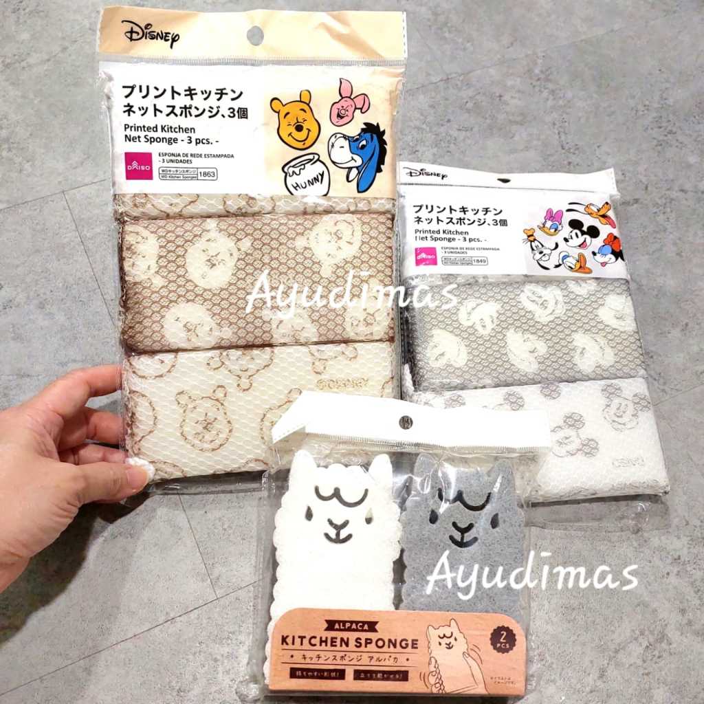 Disney Kawai Kitchen Sponge.
