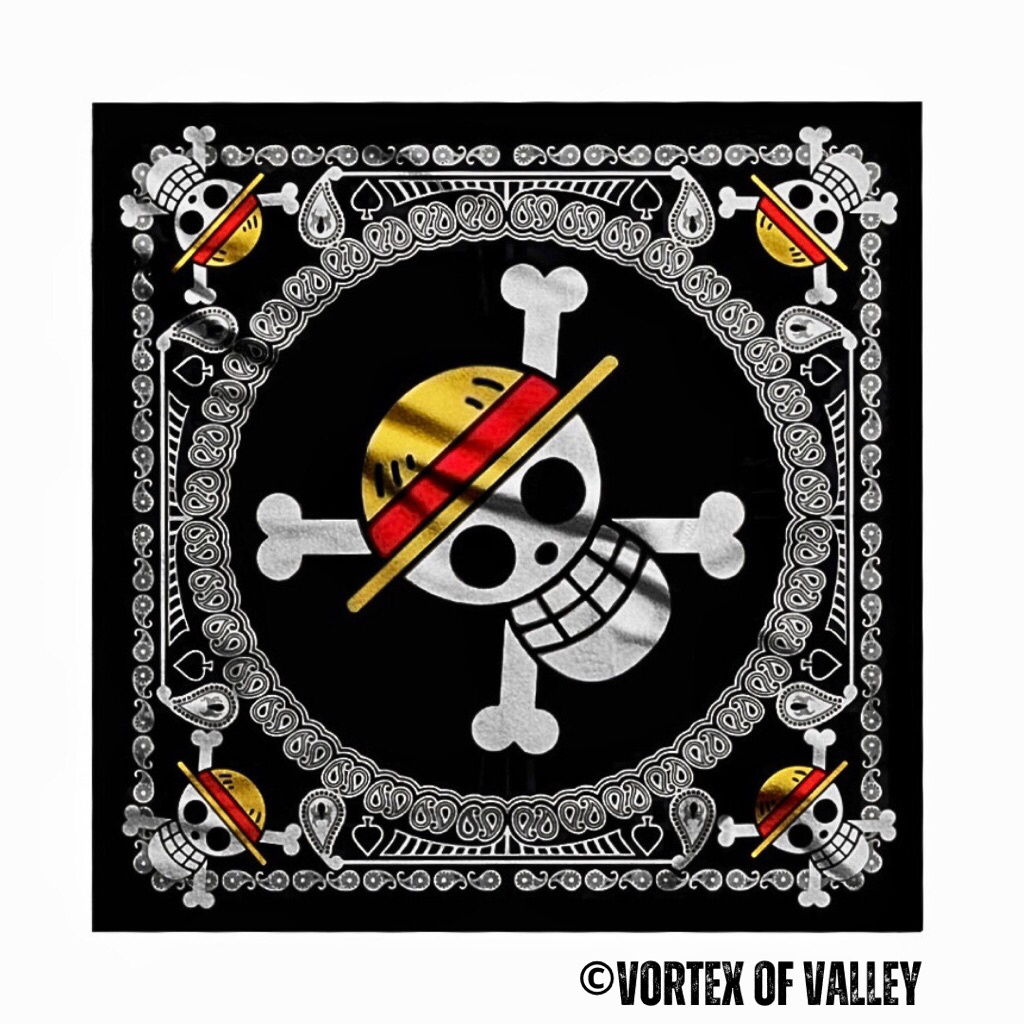 VoV - Slayer Bandana Syal Scarf Mask Premium Motif Skull Tengkorak One Piece