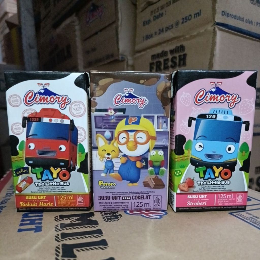

Cimory fresh milk susu UHT 125ml tayo bisa ekspedisi