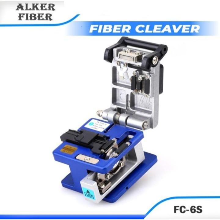 Metal Fiber Cleaver FC-6S Fiber Optic Cable FTTH