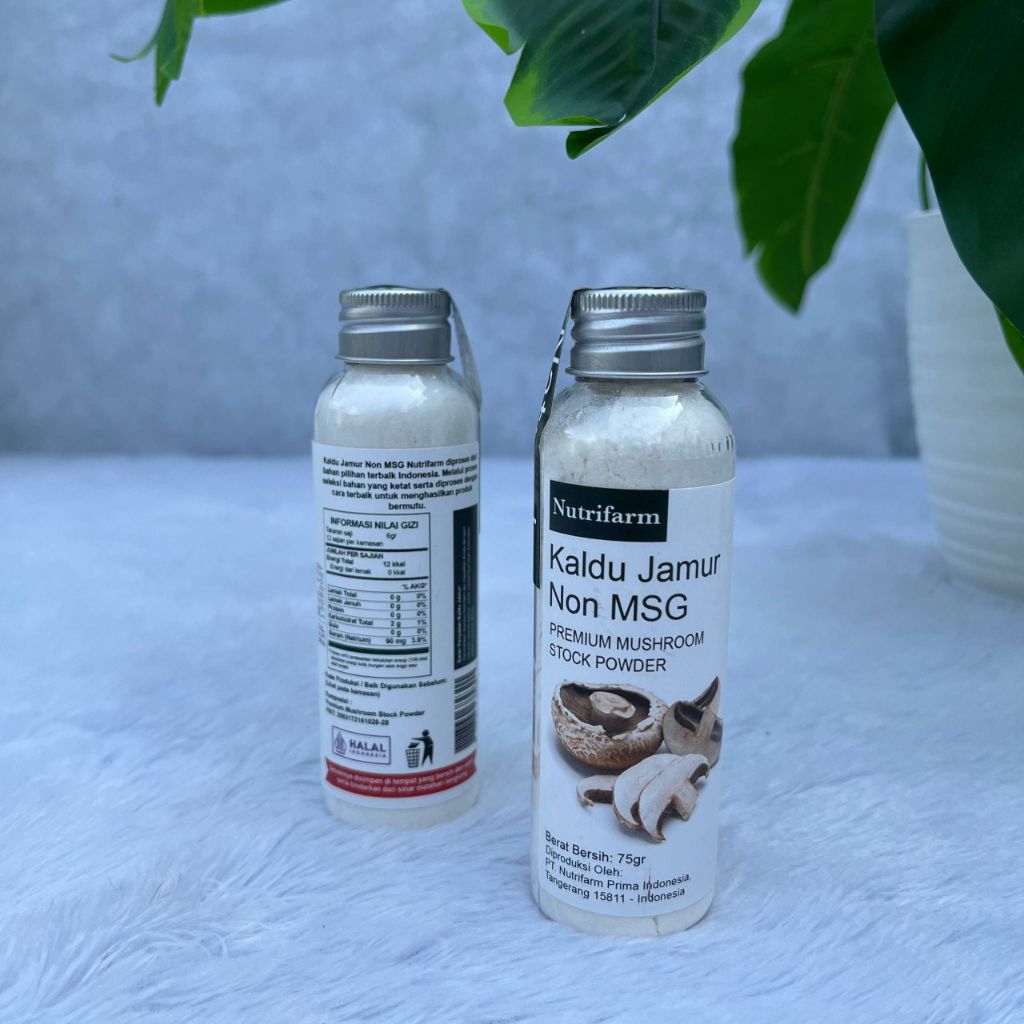 

Kaldu Jamur Non MSG | Premium Mushroom Stock Powder | Bumbu Masak