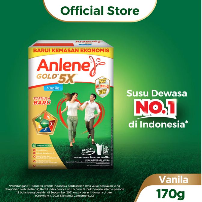 

Anlene Gold Vanila 170 gr