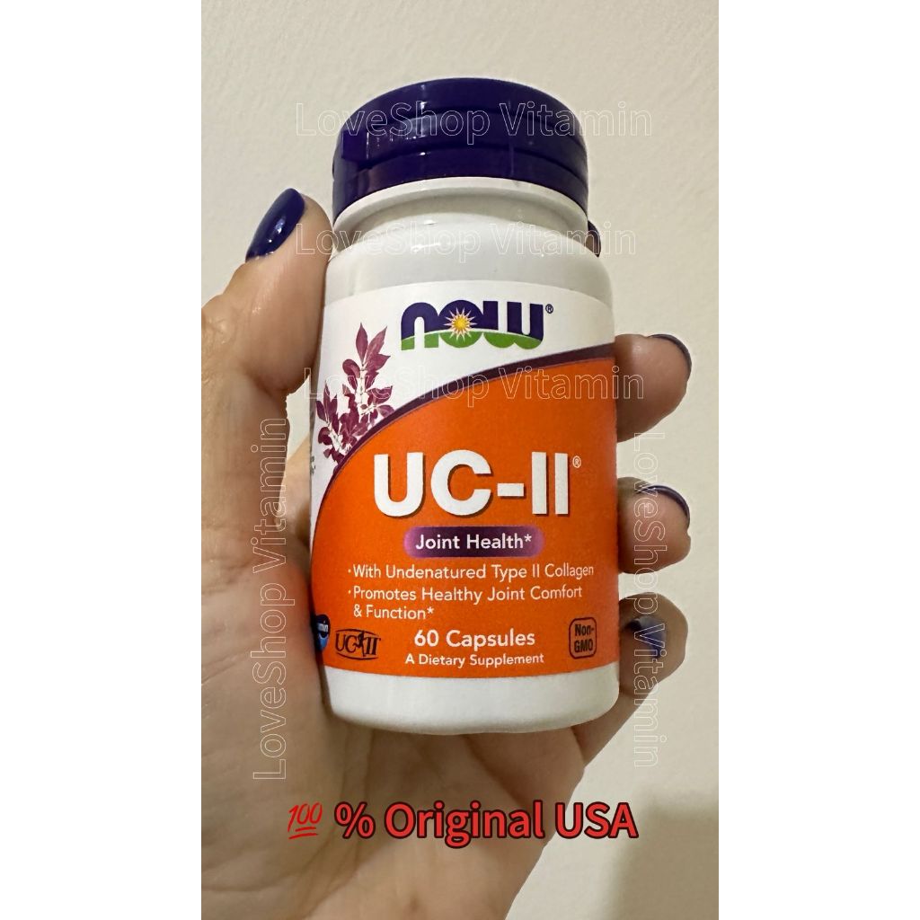 Now Food UC II Joint Health Undenatured Type II Collagen (60 caps) USA