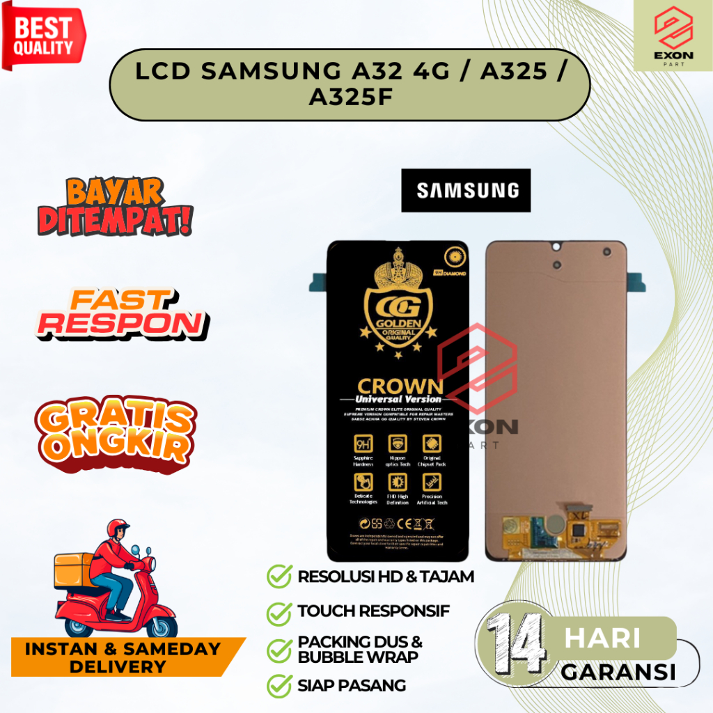 LCD SAMSUNG A32 4G / A325 / A325F ORIGINAL PRESISI HIGH QUALITY