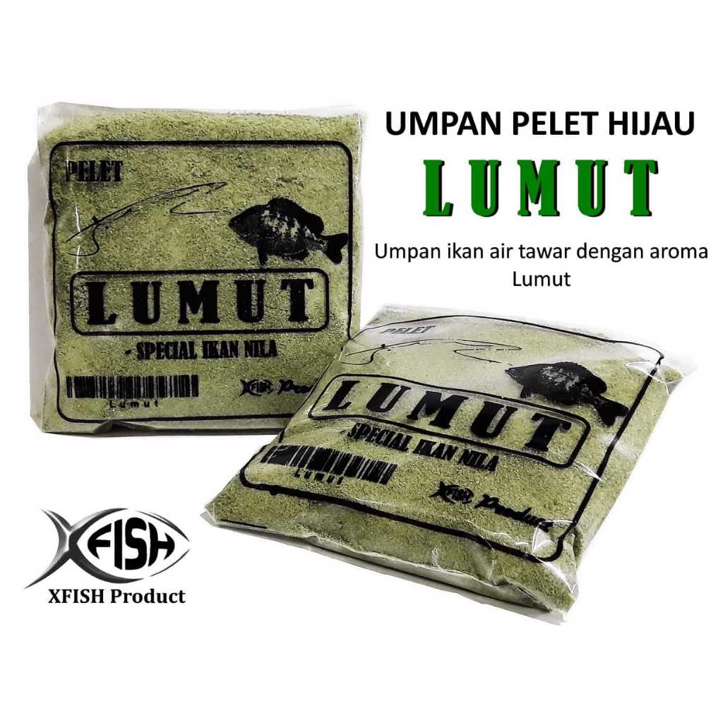 PELET LUMUT (SPECIAL IKAN NILA)
