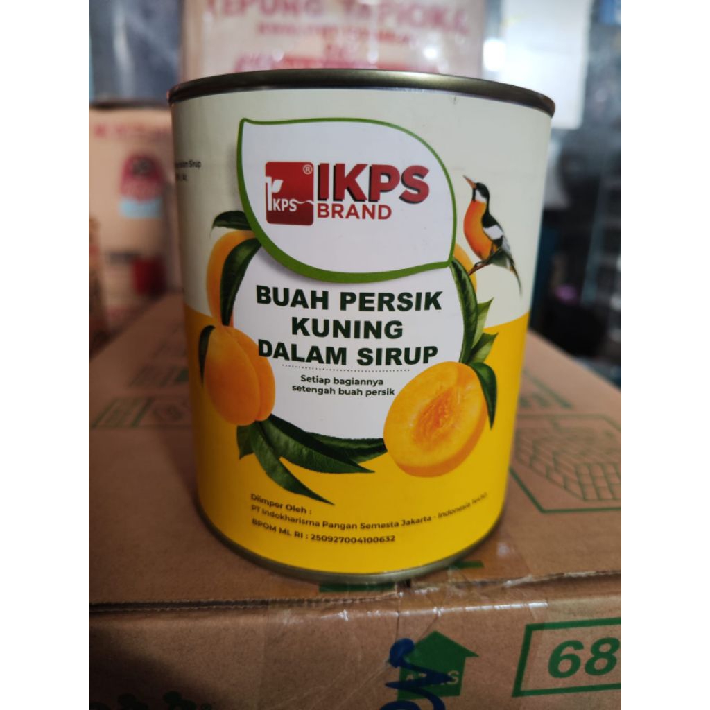 

BUAH PERSIK KUNING DALAM SIRUP KALENG / YELLOW PEACH IN HALVES 820 GRAM