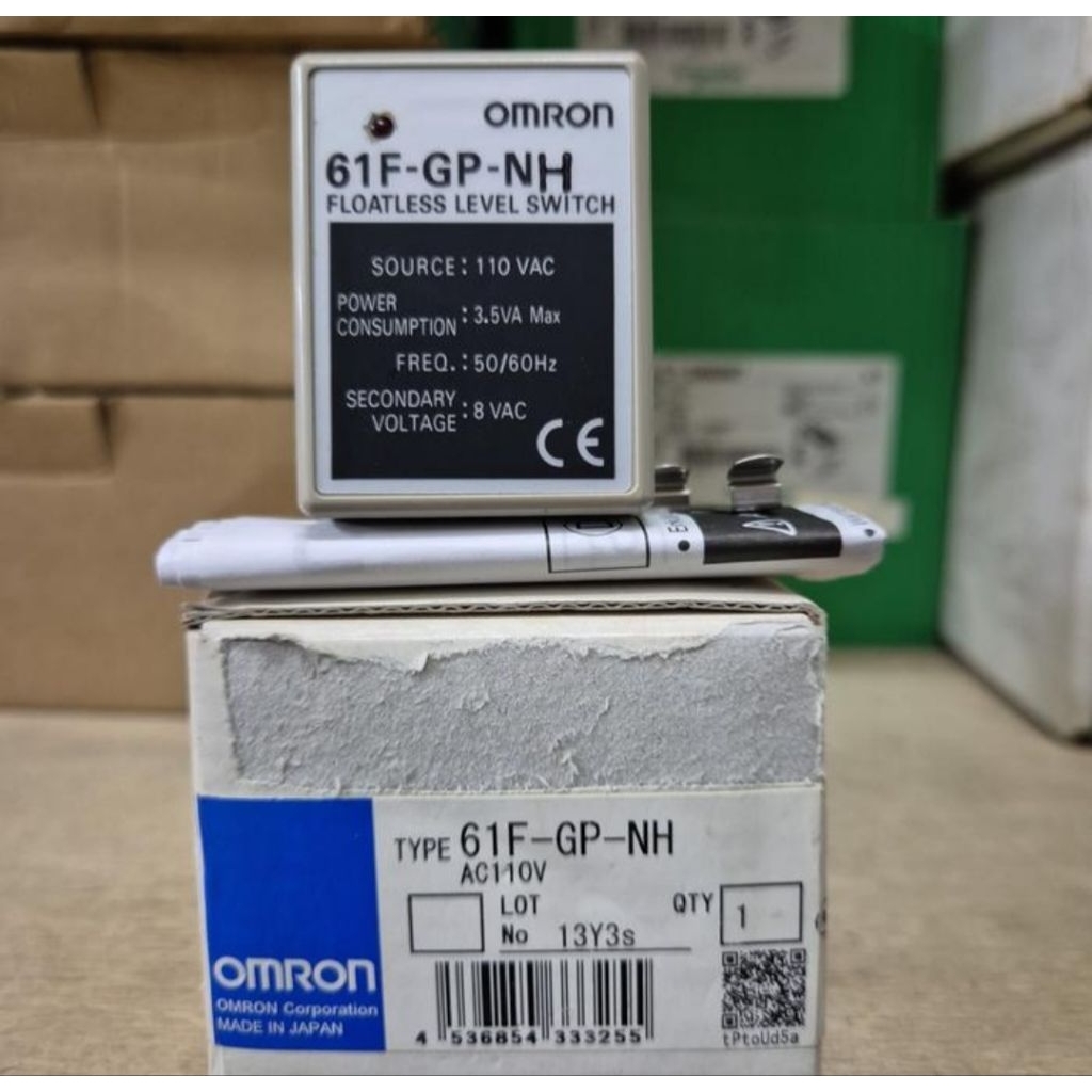 FLOATLESS LEVEL SWITCH OMRON 61F-GP-NH 110V/61F-GP-NH OMRON ORIGINAL