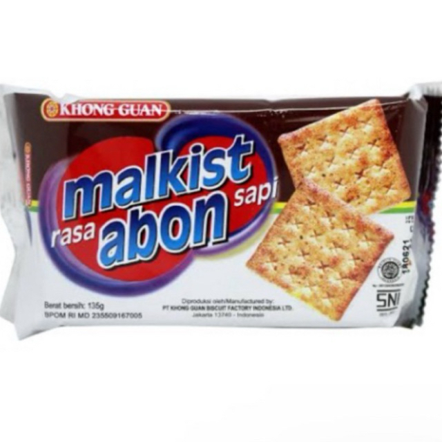 

Khong Guan Malkist Abon 135gram