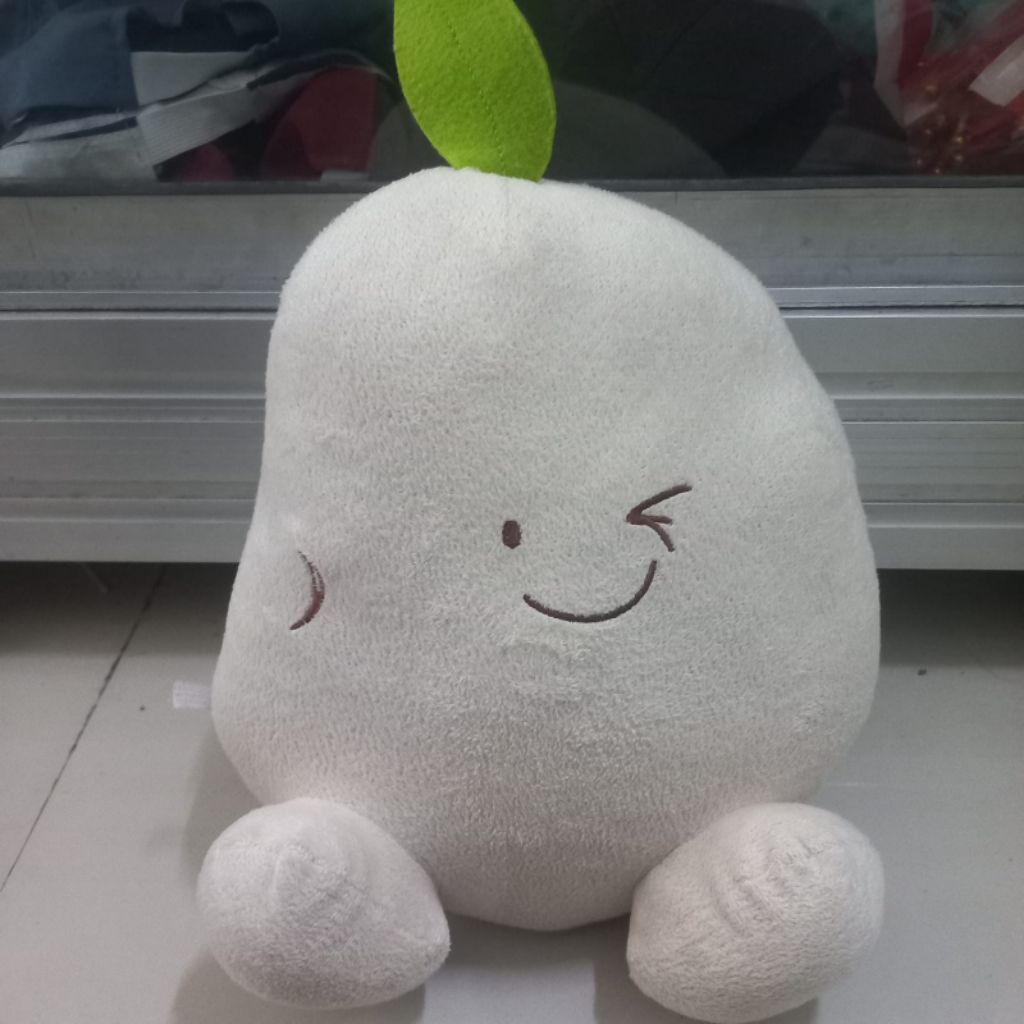 boneka mr. bean soya milk