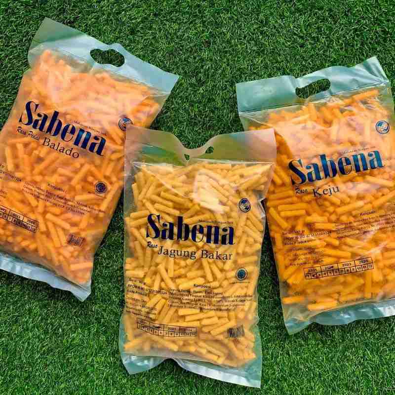 

SABENA Snack Stik 375gr | Rasa Keju, Balado, Sapi Panggang | Cemilan Renyah & Gurih