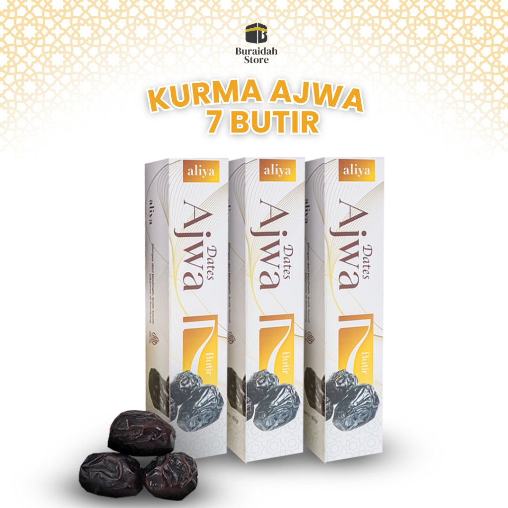 

Kurma Ajwa 7 Butir Korma Nabi Kemasan Mini Pack Premium Oleh Oleh Haji Dan Umroh Isian Hampers Idul Fitri
