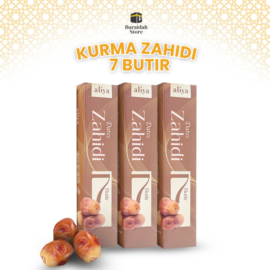 

Kurma Zahidi 7 Butir Snack Korma Mesir Premium Oleh Oleh Haji Umroh Isian Hampers Souvenir