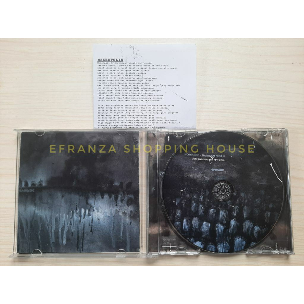HOMICIDE - BARISAN NISAN CD