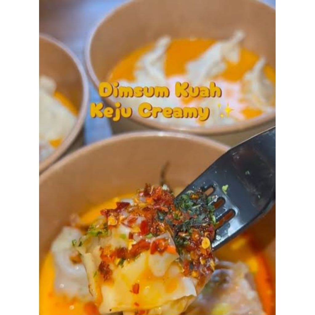 

DIMSUM KUAH KEJU CREAMY VIRALL TERMURAH ENAK BANGET DAN CREAMY