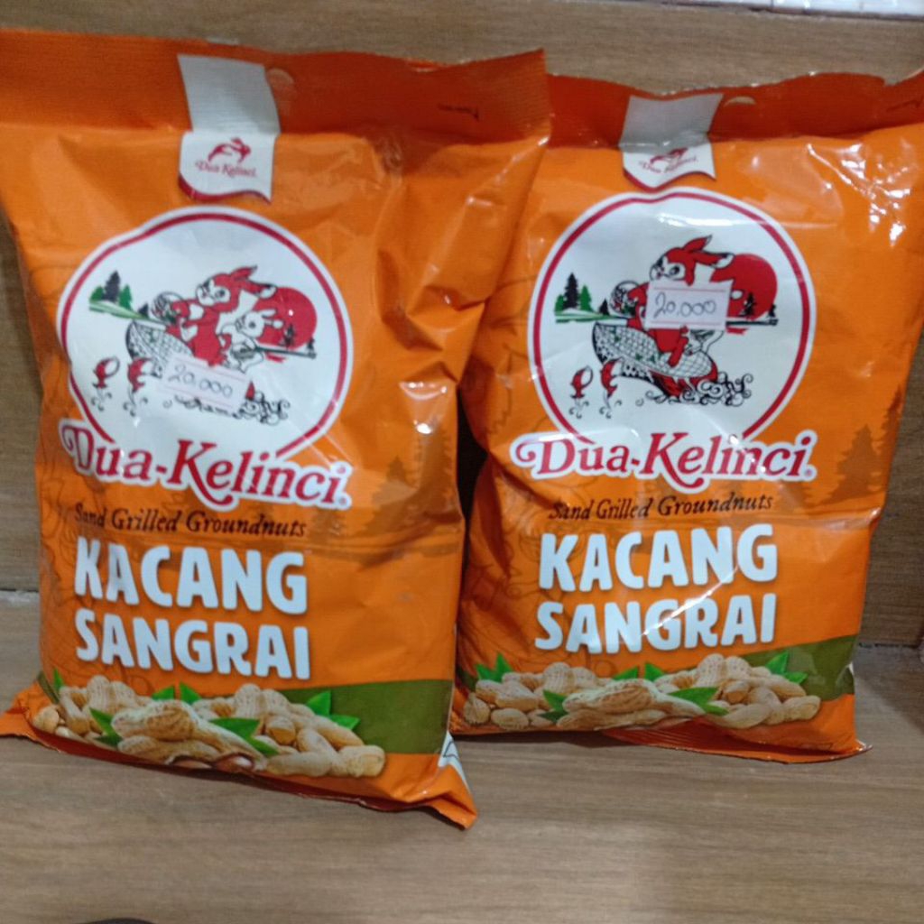 

dua kelinci kacang sangrai 180g
