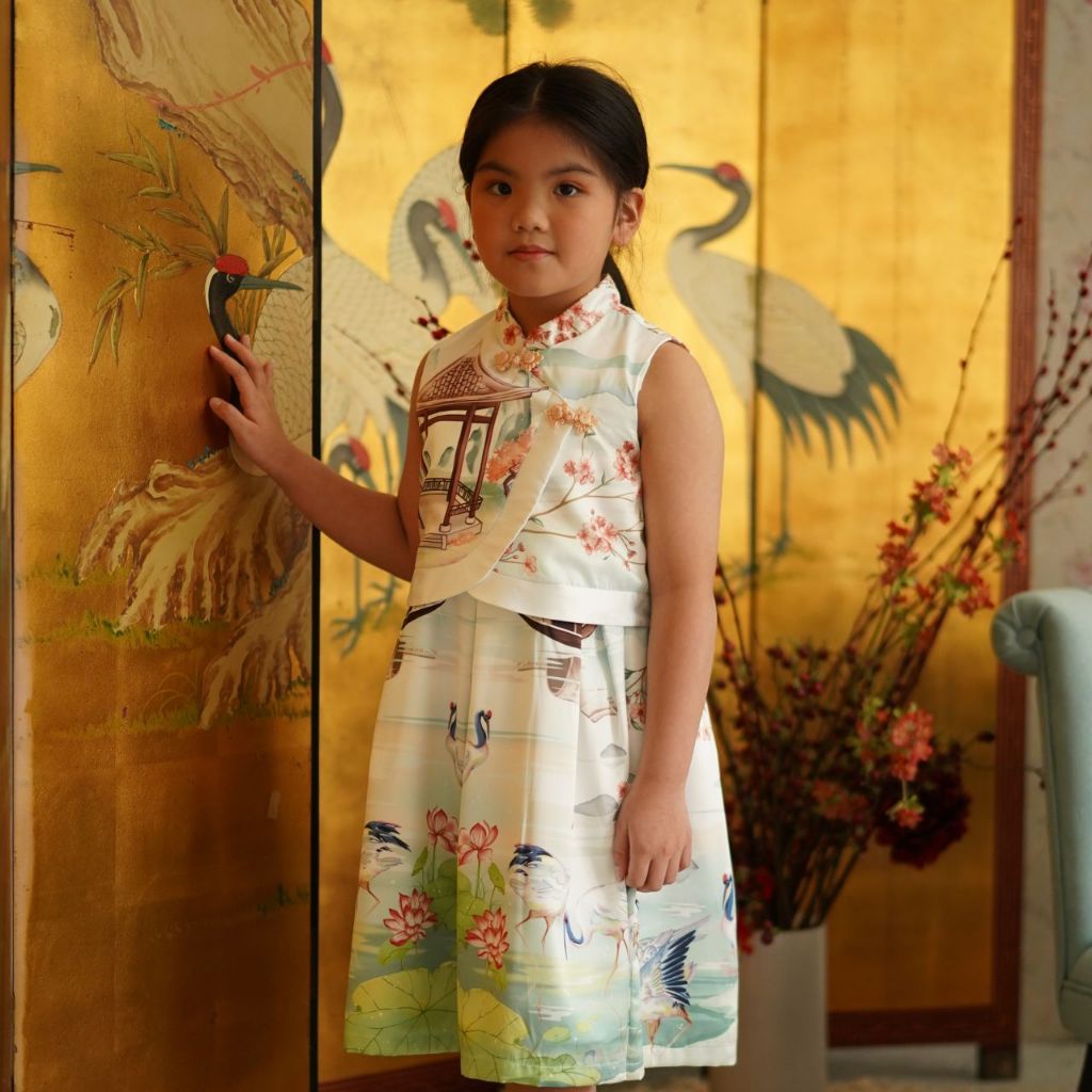 Surin - Miya Dress Casual, Midi Dress, Dress Anak Perempuan, Best Seller, Auntumn