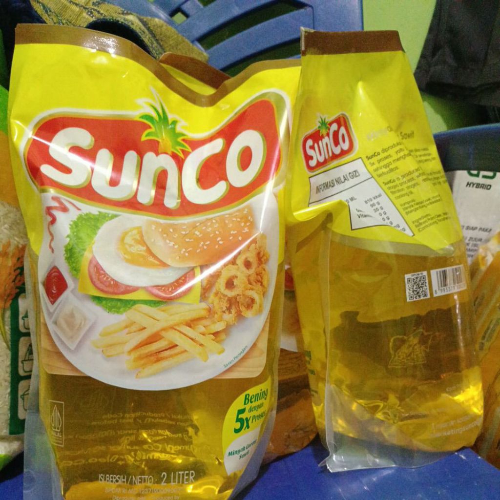 

Minyak goreng sunco 2L