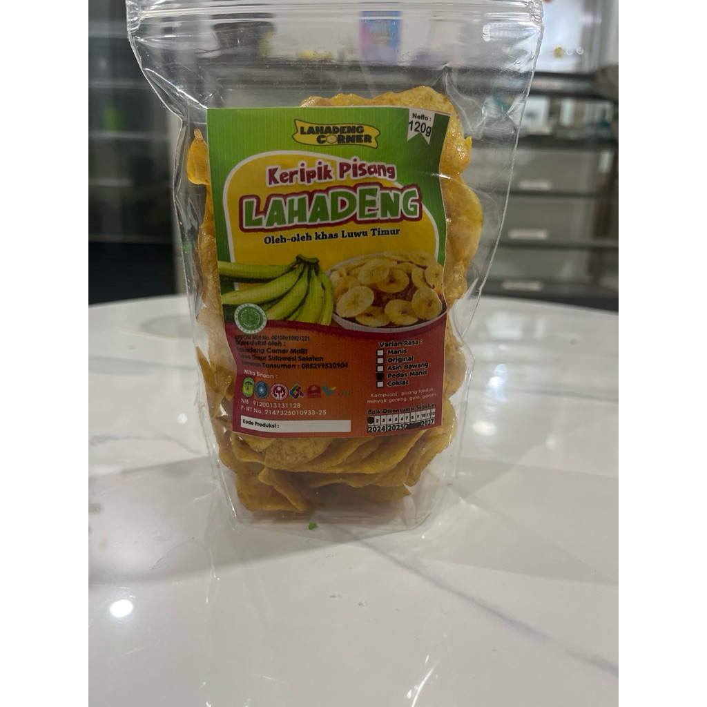 

keripik pisang tanduk lahadeng