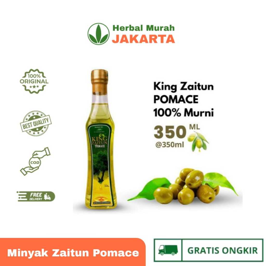 

Minyak Zaitun King Pomace Syifa 350ml Asli Original Bisa Untuk Masak Oles Pijat Urut