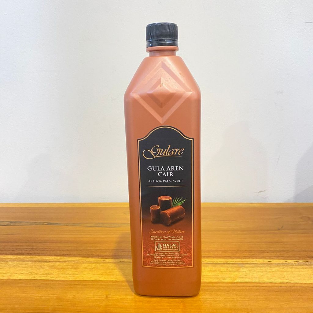 

Gula Aren Cair PREMIUM Gulare 1,3 Kg | Palm Sugar Syrup Sirup 1.3