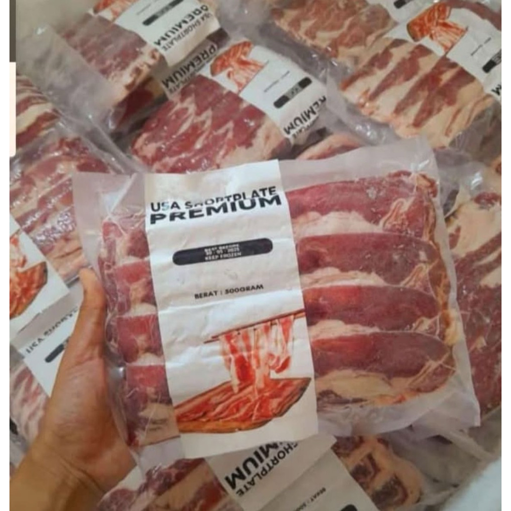 

Beef Slice USA Shortplate 500gr