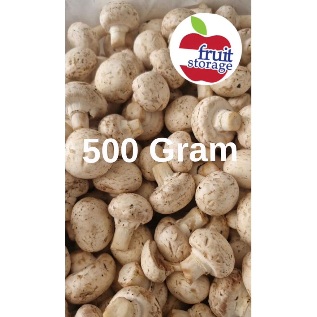 

Jamur Kancing / Champignon Mushroom Lokal Gurih Fresh Segar