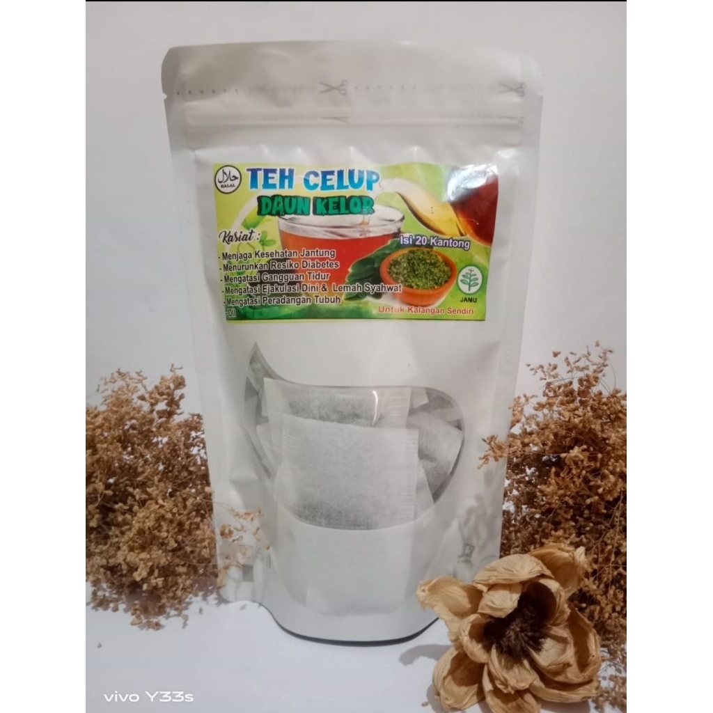 

Teh Celup Daun Kelor isi 20 Kantong